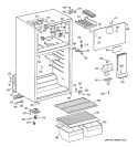 Part Location Diagram of WR02X10701 GE Air Duct Foam