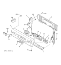 CONTROL PANEL Diagram and Parts List for EER3002H00CC  General Electric Range