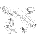 ICE BUCKET ASSEMBLY Diagram and Parts List for ZISW42DXA  General Electric Refrigerator