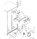 FRESH FOOD SECTION Diagram and Parts List for GSS22JEPACC  General Electric Refrigerator