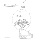 DOOR LOCK Diagram and Parts List for JBP80SF1SS  General Electric Range