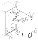 FRESH FOOD SECTION Diagram and Parts List for HSS25GDMDWW  Hotpoint Refrigerator