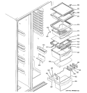 Part Location Diagram of WR32X10395 GE PAN Assembly MD