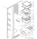 Part Location Diagram of WR49X10125 GE Pan Kit