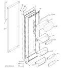 Part Location Diagram of WR01X10417 GE SPACER HANDLE
