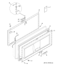 Part Location Diagram of WR78X11018 GE LID WHITE
