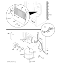 UNIT PARTS Diagram and Parts List for FUF14DPARWH  General Electric Freezer