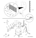 UNIT PARTS Diagram and Parts List for FUF17DMERWH  General Electric Freezer