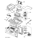 INTERIOR PARTS 2 Diagram and Parts List for SCA1000DBB03  General Electric Microwave
