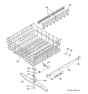 Part Location Diagram of WD28X10105 GE GRIPPER STEMWARE