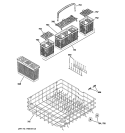 Part Location Diagram of WD28X10112 GE LID BASKET