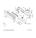 Part Location Diagram of WH12X10252 GE Washer Control Board