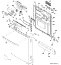 Part Location Diagram of WD21X10187 GE Module Control