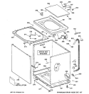 Part Location Diagram of WH44X10085 GE COVER Assembly FINISHED