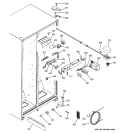 FRESH FOOD SECTION Diagram and Parts List for HSS25GDPCWW  Hotpoint Refrigerator