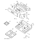 Part Location Diagram of WB36K10395 GE TRIM & BRKT. Assembly WELD
