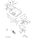GAS & BURNER PARTS Diagram and Parts List for JGBP33SEH1SS  General Electric Range
