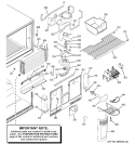 FREEZER SECTION Diagram and Parts List for GTS22KHPARBB  General Electric Refrigerator