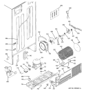 UNIT PARTS Diagram and Parts List for STS22ICPARWW  General Electric Refrigerator