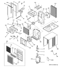 ROOM AIR CONDITIONER Diagram and Parts List for AGX10AAG1  General Electric Air Conditioner