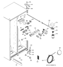 FRESH FOOD SECTION Diagram and Parts List for HSS22IFMCWW  Hotpoint Refrigerator