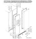 DOOR KIT Diagram and Parts List for HSS22IFMDCC  Hotpoint Refrigerator