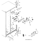 Part Location Diagram of WR02X10683 GE PLUG HOLE MIDLIGHT