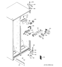 FRESH FOOD SECTION Diagram and Parts List for GST20IBMDCC  General Electric Refrigerator