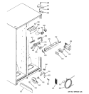 FRESH FOOD SECTION Diagram and Parts List for GST20IEMCCC  General Electric Refrigerator
