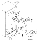 FRESH FOOD SECTION Diagram and Parts List for GSS22JEMBBB  General Electric Refrigerator