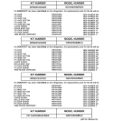 REPLACEMENT PARTS LIST Diagram and Parts List for GSH25KGMBCC  General Electric Refrigerator