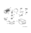 ICE MAKER Diagram and Parts List for GTS20ICNAWW  General Electric Refrigerator