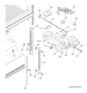 FRESH FOOD SECTION Diagram and Parts List for GTS22KBPBRWW  General Electric Refrigerator
