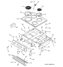 Part Location Diagram of WB63T10104 GE EXTENSION UPR SIDE LT