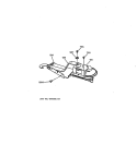DOOR LOCK Diagram and Parts List for JMP31WC2WW  General Electric Range