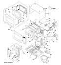 MICROWAVE Diagram and Parts List for JE740BH01  General Electric Microwave