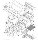 RANGE PARTS Diagram and Parts List for ZGG27N21C3SS  General Electric Grill