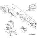 ICE BUCKET ASSEMBLY Diagram and Parts List for ZISS42DCASS  General Electric Refrigerator