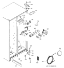 FRESH FOOD SECTION Diagram and Parts List for GSG20IEMDFBB  General Electric Refrigerator