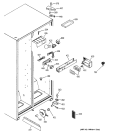 FRESH FOOD SECTION Diagram and Parts List for GSG22KBMCFBB  General Electric Refrigerator