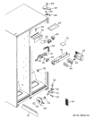 FRESH FOOD SECTION Diagram and Parts List for GSG22KBMDFBB  General Electric Refrigerator