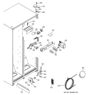 FRESH FOOD SECTION Diagram and Parts List for GSS20IEMDWH  General Electric Refrigerator