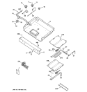 GAS & BURNER PARTS Diagram and Parts List for RGB746WEH1WW  Hotpoint Range