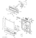 Part Location Diagram of WD31X10023 GE PANEL FRONT-LONG AD