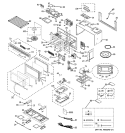 Part Location Diagram of WB07X10525 GE Vent Grille
