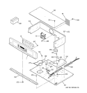 CONTROL PANEL Diagram and Parts List for JT912SF2SS  General Electric Wall Oven