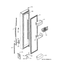 FREEZER DOOR Diagram and Parts List for PSG25MCMHCWW  General Electric Refrigerator