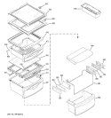 Part Location Diagram of WR49X10131 GE PAN KIT 254 TO 294INT