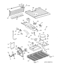 UNIT PARTS Diagram and Parts List for GTS18BBMFLWW  General Electric Refrigerator