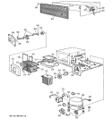UNIT PARTS Diagram and Parts List for ZISW42EMB  General Electric Refrigerator